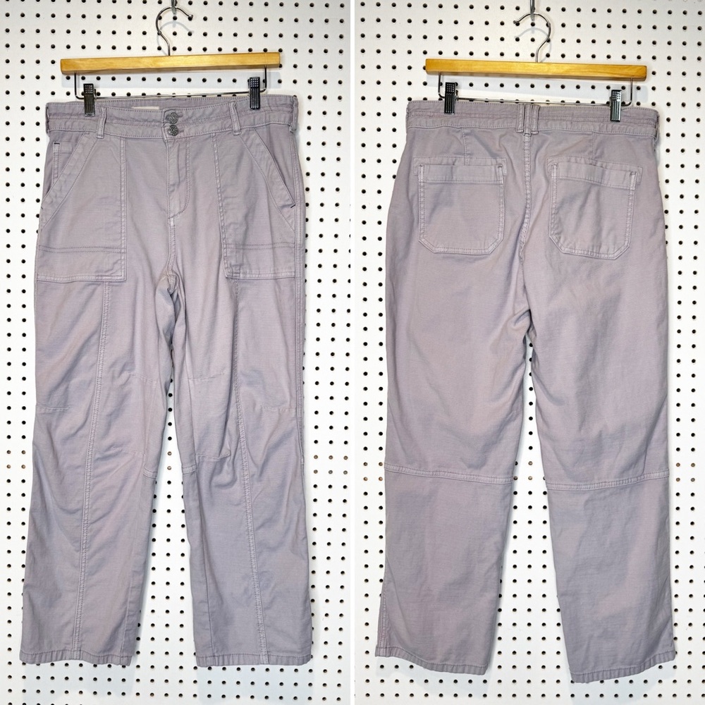 Pilcro | Light‎ Purple Wide Leg Utility Cargo Pants Sz. 29